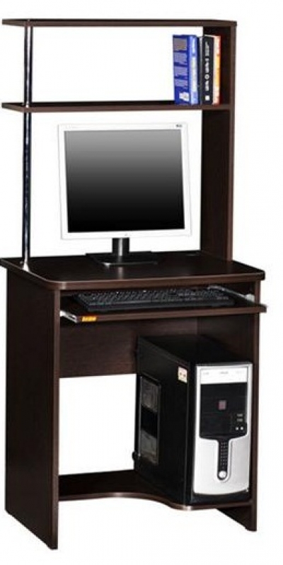 Стол компьютерный с двуцветным кантом Фортуна 25.1
